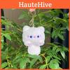 Super Cute Cat Plush Charm With Squeaky Noise Ideal For Bags And Accessories Key