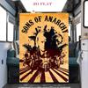 Rebellion Wheels: Sons Anarchy Blanket Suitable for All Seasons Sofa Blanket Sheet Office Rest Blanket Nap Blanket