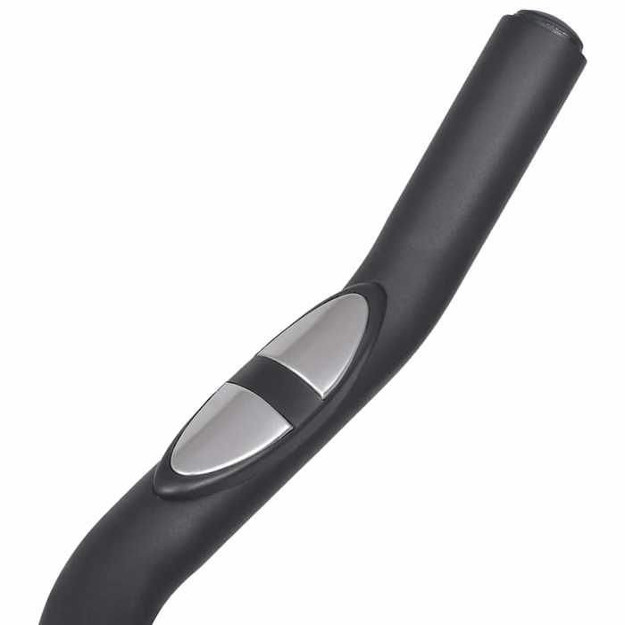VidaXL Vélo d'Appartement avec Capteurs de Pouls Fitness Noir et Rouge Exercice 91190