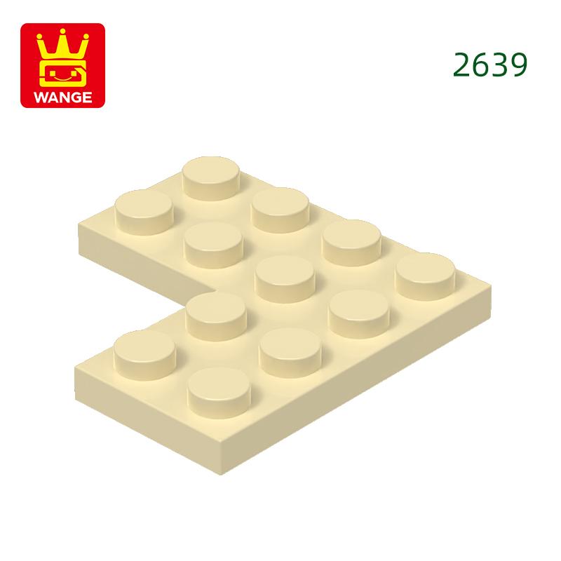 

60Pcs/lot 2639 Thin L-Sharp Plate 2X4X4 - 4x4 Corner Constructing Blocks Moc Attachments Compatible featuring Brick DO-IT-YOURSELF City Parts about 60pcs