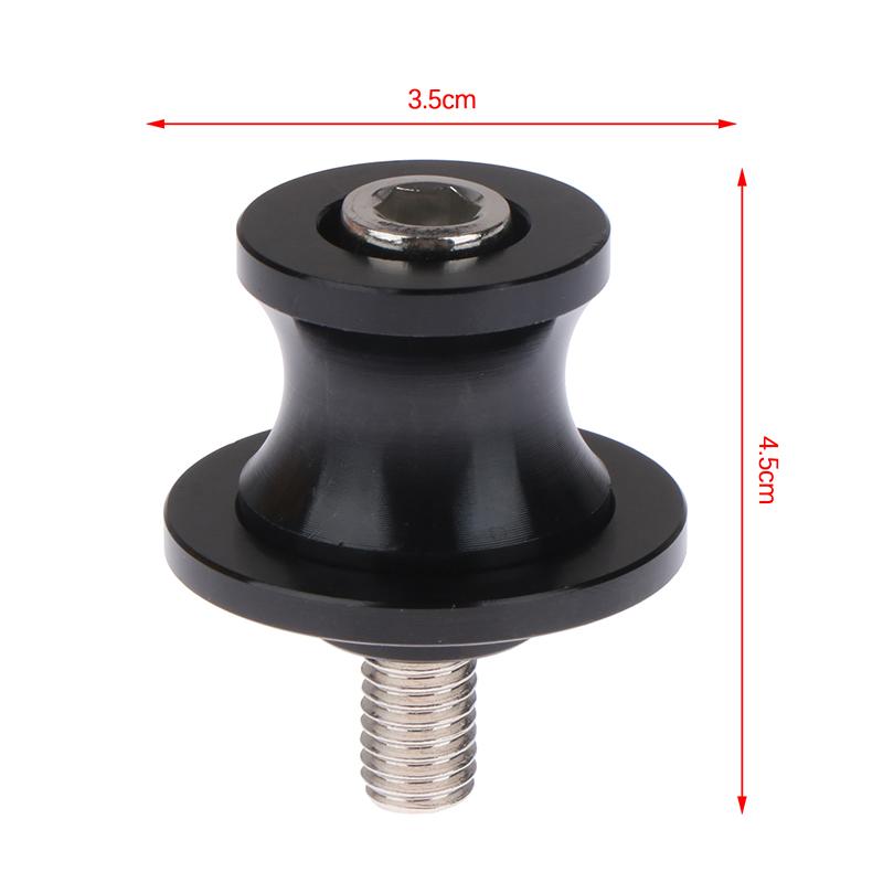 8mm Motorcycle Rear Swing Arm Stand Screws Swingarm Spools Slider Parts