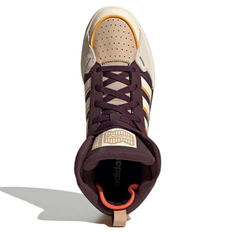 Adidas Neo 100DB 'Brown Cream Yellow' Sneakers GY4789