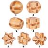 Holz Kongming Lock Brain Teaser Puzzle Kinder Erwachsene Lernspiel Spielzeug