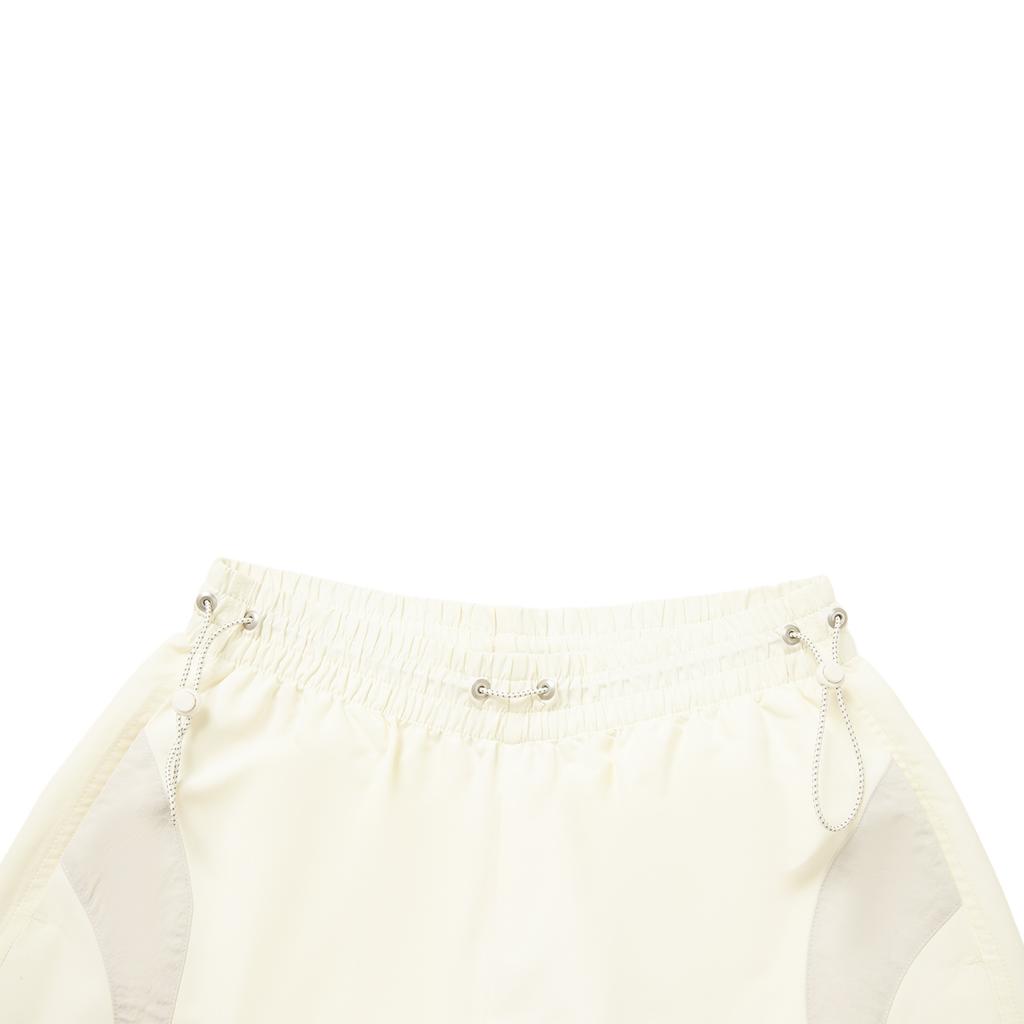 Li Ning Trendy Sports Series Straight Leg Reflective Loose Casual Pants Women bottoms AYKW134-1