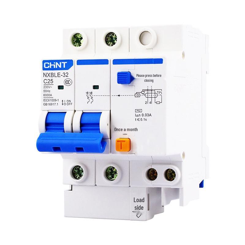 Chint NXBLE Smart RCD Circuit Breaker - Home Residual Current Protective Device