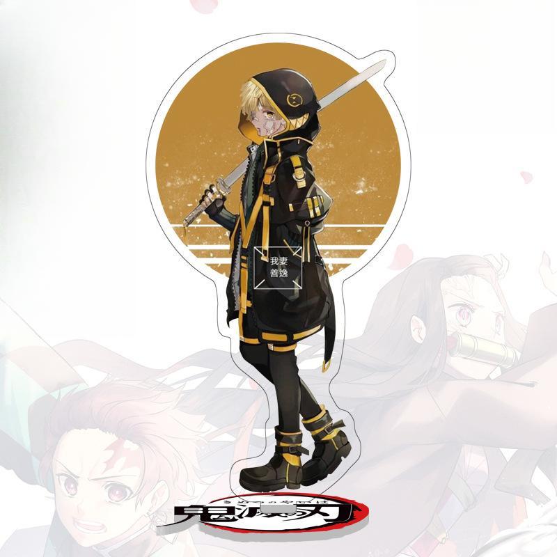 Standee de 16 cm de altura de "Demon Slayer" de Tanjiro y Nezuko - Adorno Acrílico