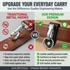 [Liangery] Keychain Belt Hook Men's Belt Loop Sturdy Car Key