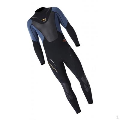 Wetsuit Diving Snorkeling Surfing Scuba Suit Jumpsuit Black Gray