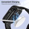 Edzett üveg+tok Apple Watch 38mm 40mm 41mm 42mm 44mm 45mm 46mm-hez Képernyővédő Védőtok iWatch 10 8 7 9 6 SE 5