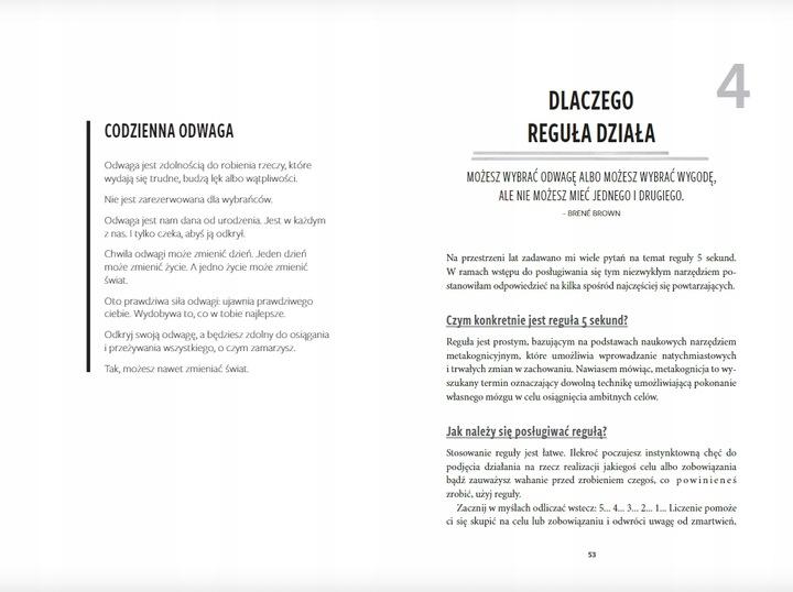 Reguła 5 Sekund. Mel Robbins