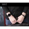 Japanese Movement Waterproof Blue Steel Band Fashion Trend Watch Trendy Men Korean Version Simple Ultra-thin Calendar Men's Watch