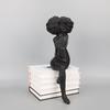 Luxury European Resin Afro Sculpture Decor for Living Room TV Cabinet