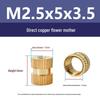 M1-M10 Knurled Brass Heat Insert Nut for Injection Molding