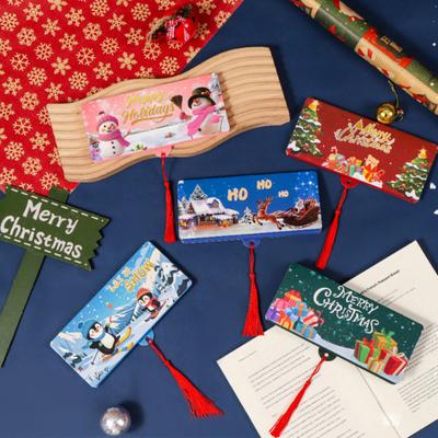 5 Pcs Christmas Money Envelope for Cash 10 Slots Surprise Money Gift Card Holder DIY Holiday Money Holder with Envelope for Xmas Parties