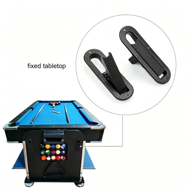 Pool Table Mounting Bracket Secure Fixer Billiard Table Clip Rotating Table Snap for Game Table Accessories Enduring