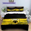 AEK Athens F.C Pattern Bedding,Quilt Set Quilt Cover Pillowcase Home Birthday Gift(1 * Duvet Cover + 2 * Pillowcase, Without Core)