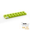 Non-Toxic 20Pcs Moc Parts 3034 Plate 2 X 8 Compatible Bricks Diy Assmble Building Blocks Particle Kids Puzzle Brain Toy Birthday Gift