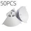 50/100Pcs Paint Strainer Filter Disposable Paint Filter Paper Paint Spray Spray Paint Filter Paper Funnel Filter