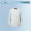 Herren Schnelltrocknendes Langarm-T-Shirt mit Rundhalsausschnitt