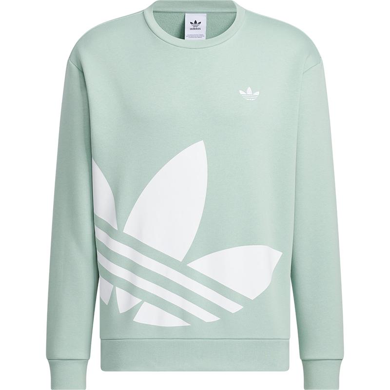adidas Originals Chillax Crew Sweatshirt Hazy Green JL8385 2XL
