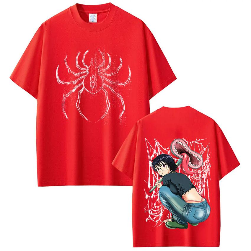 Anime Hunter X Hunter Shizuku Spider Troupe Phantom T Shirt Men Women Clothing Fashion Harajuku T-shirt Oversized Casual Tshirts1