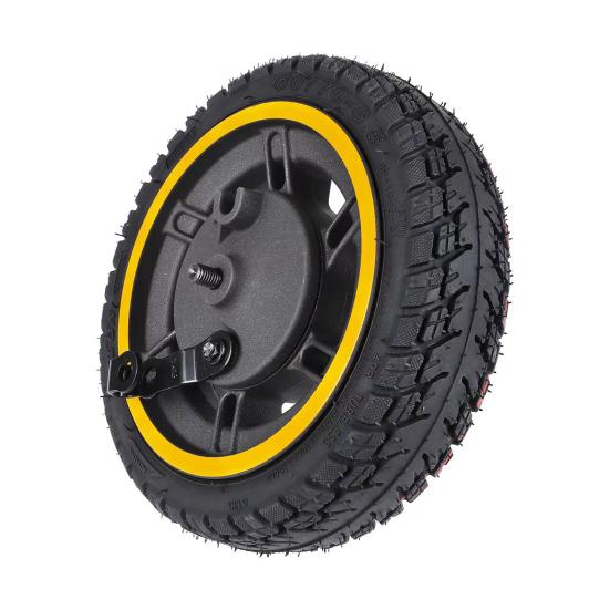 2 Pezzi 60/70-6.5 Pneumatico Tubeless Ispessito Antiesplosione Fuoristrada Vuoto con Ugello per Scooter Serie Max G30