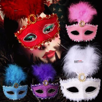 Maskerade Cosplay Maske Fest Cosplay Rekvisitter Halv Ansigtsmaske Halloween Masker Bal Festartikler