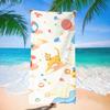 Black Background Snuggling Couple Cat Floral Heart Print Beach Towel Quick Dry Sand Free Towel for Beach Pool Travel
