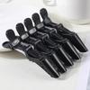 6-12PCS New Salon Tools Hairdressing Smooth Crocodile Clip Hair Clip Hair Perm Hair Dye Plastic Duckbill Clip Hair Dye Clip