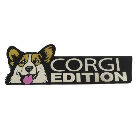 Autocollant 3D Métal Pour Voiture - Sticker Sportif Personnalisable Pour Coffre/Garde-boue - Argent