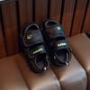 Children's sports sandals 2025 summer new children's baotou beach shoes soft sole fashion girls baby middle and older children