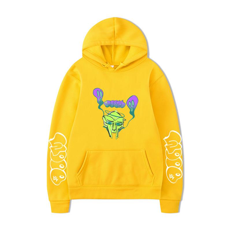 Hip-hop Singer Mf Doom Hoodies Singer New Printing Sweatshirts for Fans Long Sleeve Men Women Clothing Sudaderas Hoody