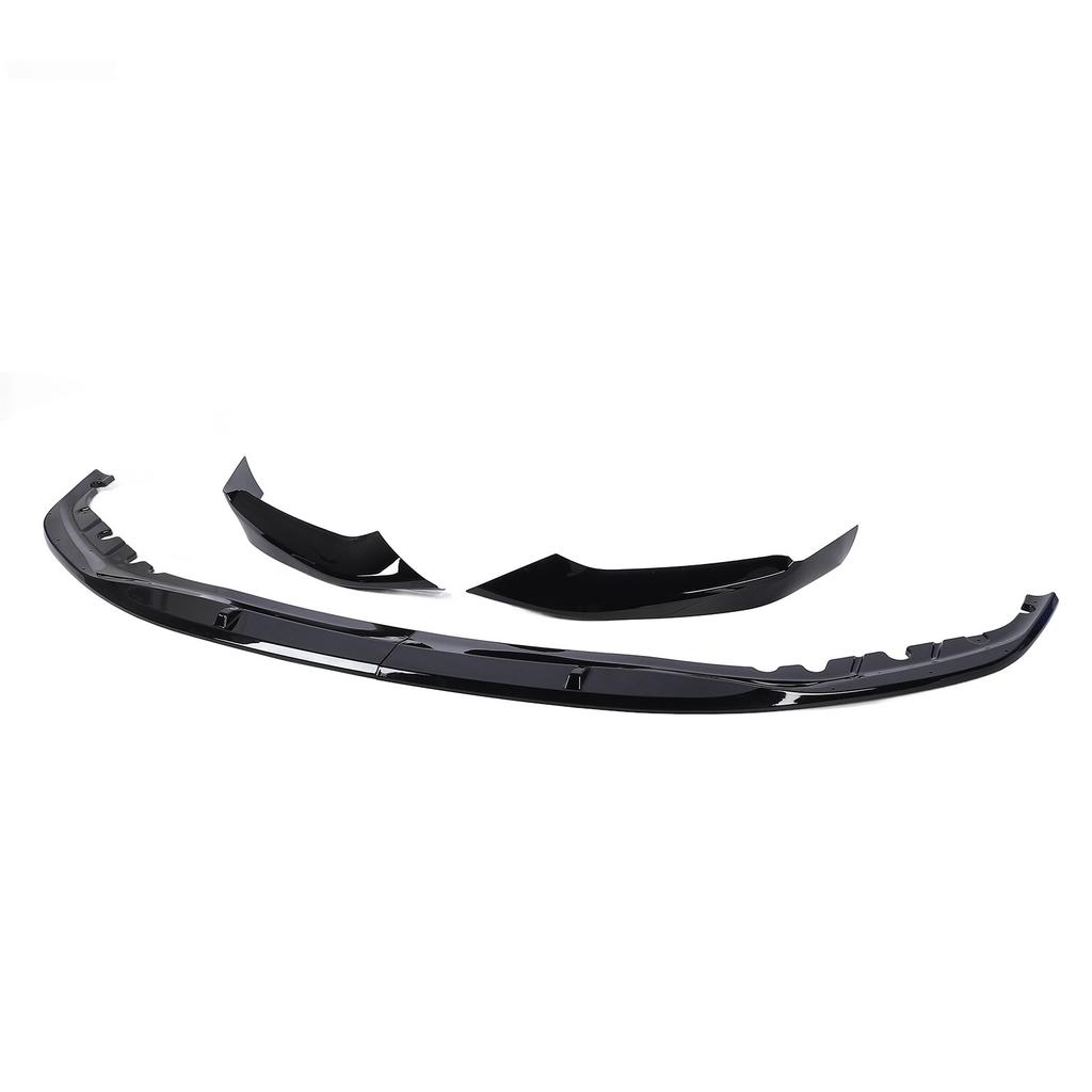 Front Bumper Lip Spoiler Glossy Black Front Bumper Lip Splitter Body Kit for 5 Series G30 G31 W M Sport Bumper 2017 to