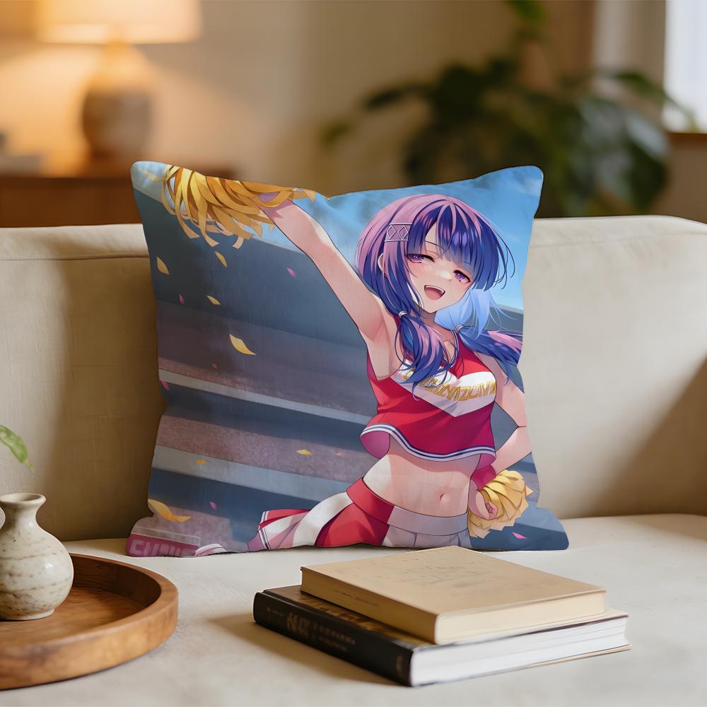 

CClassroom Of The EEliteS anime Cushion Cover Short plush pillowcase for bed sofa carwashable 30x30cm