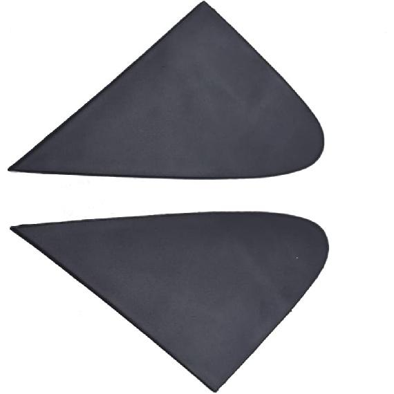 Pair Front Left and Right Rearview Triangle Trim Panel, Side Door Mirror Corner Triangle Fender Cover, Compatible with Toyota Corolla 2008-2013