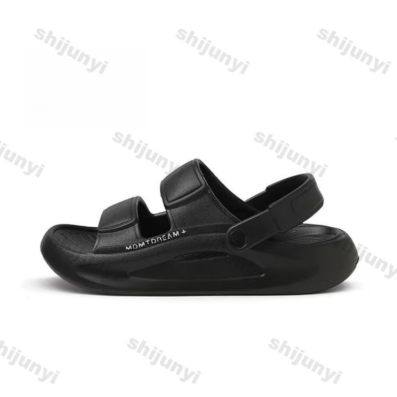 Fashion Men's Slippers Summer 2025 New Outdoor Non Slip Platform Sandals Lightweight Comfortable Casual Shoes Breathable Fashion Flats
