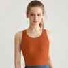 Shockproof Breathable Back Fitness Top With Bra Pads Sports Underwear For Women