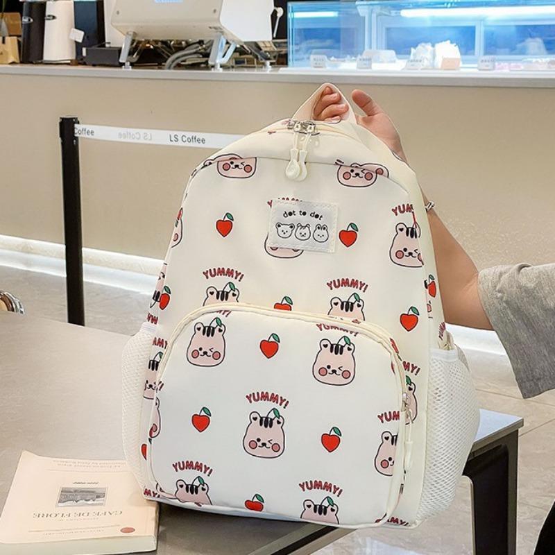 New Children's Backpack Cute Cartoon Kindergarten Big Class Schoolbag Primary School Students Reduce the Burden Lightweight Large Capacity Backpack