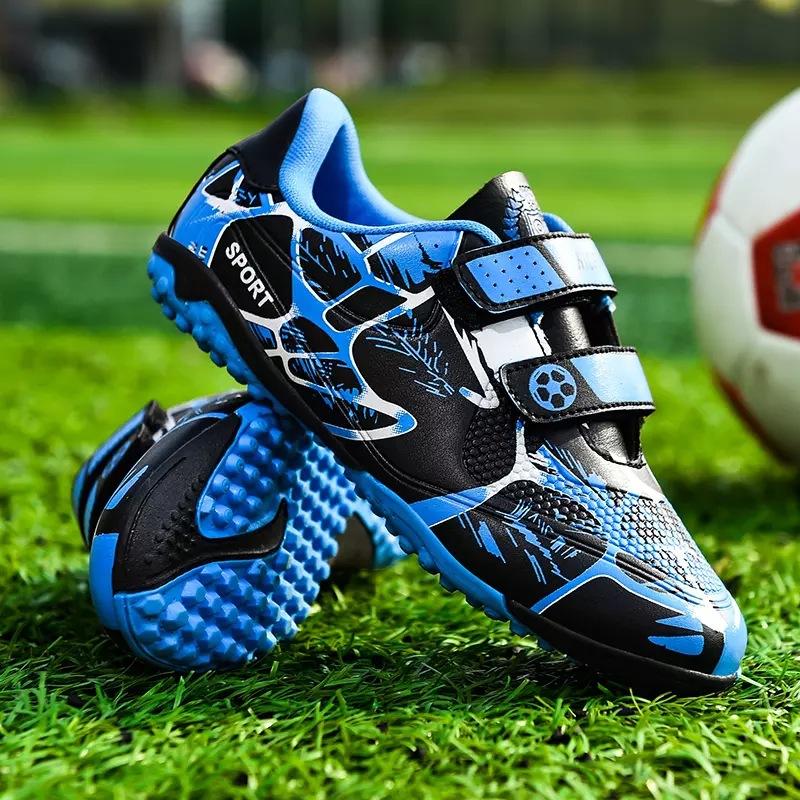 High quality original outdoor football training unisex football shoes Zapatos del futbol de los hombres
