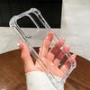Shockproof Clear Silicone Case For iPhone 13 14 15 Pro Max Clear Silicone Soft Cover For 15 14 Plus 13 Mini Ultra Thin Back Cove