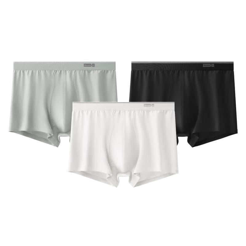 Bananain Silver Skin 300S Men's Boxer Briefs 3-Pack