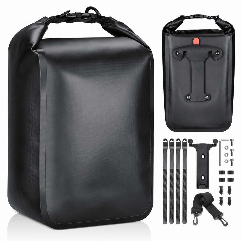 10L Capacity Bike Fork Bag PVC Road Bike Bag Portable Mountain Bike Bag Mountain Bikes 10L
