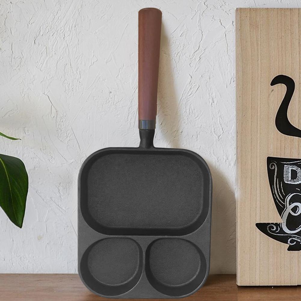 3-in-1 Steak Cooking Pans Non-Stick Versatile Breakfast Skillet Frying Omelet Grill Pan Kitchen Pancake Egg Omelette Maker Mold