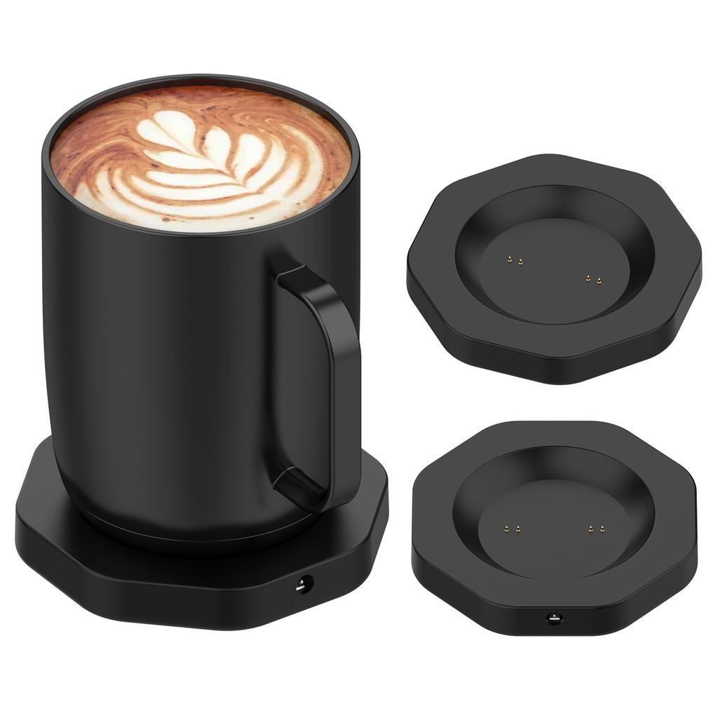 Charging Coaster for Ember Temperature Control Smart Mug 2 and 1 Replacement Charging Dock for Wireless Warmer Cup Accessories