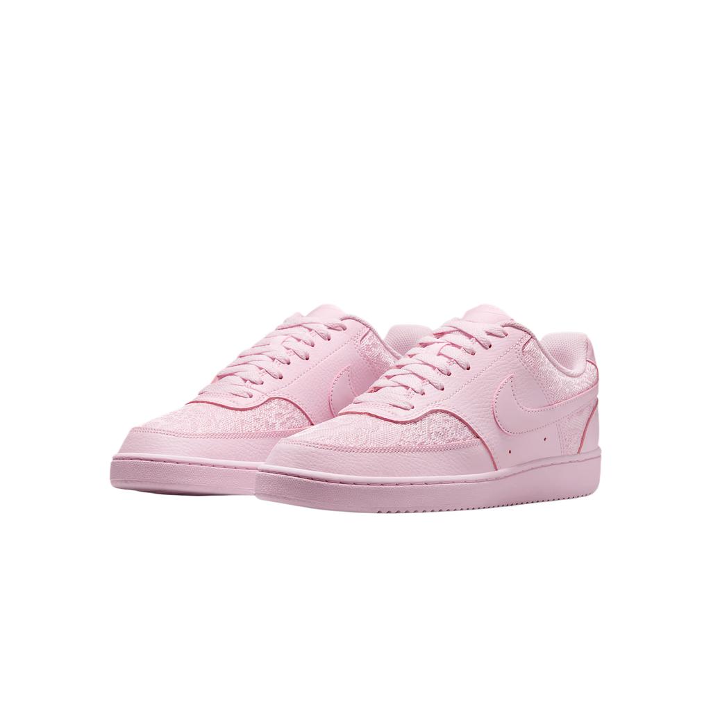 Nike Court Vision Low Pink Foam Lace Women Sneakers HJ5846-600