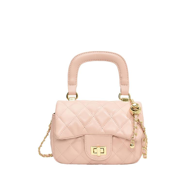 This Year's Popular Bag 2025 New Trendy Shoulder Bag High-end Textured Small Square Bag Summer Versatile Chain Messenger Bag