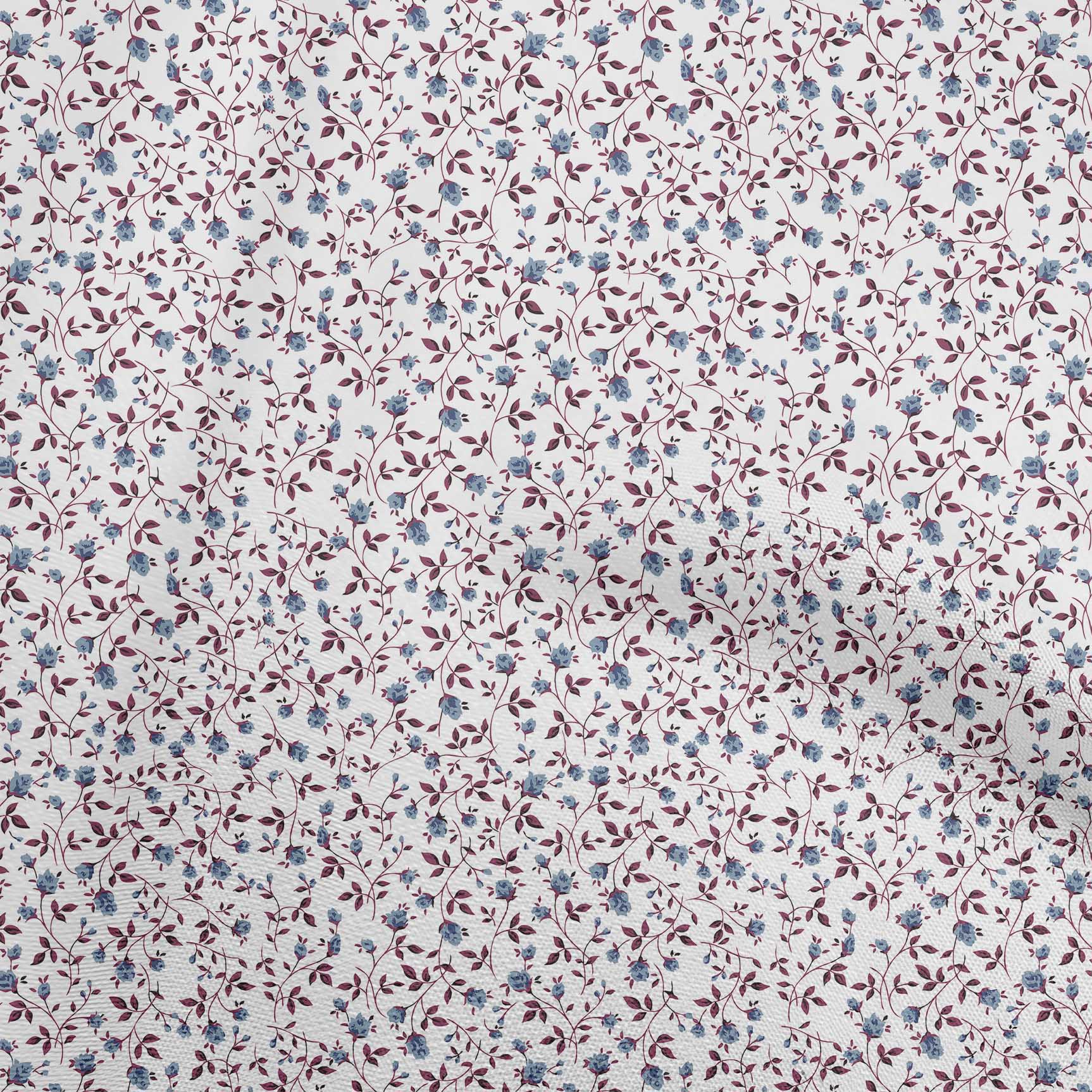 

OneOone Cotton Flex Fuschia Pink Fabric Floral Тканина для пошиття друкованої тканини для рукоділля у дворі 40 дюймів 42 Inch Wide - Viscose Chiffon винний