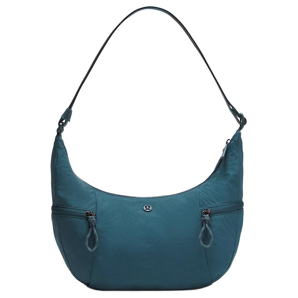Lululemon Slouchy Sling 6L Minimalist Casual Versatile Recycled Nylon Underarm Shoulder Bag Unisex Shoulder Bag Green LU9CACS-064839 Green