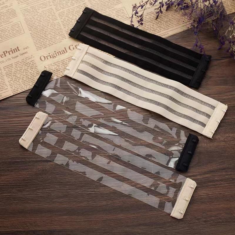 Bra Extension Extender Strap Non Slip Buckle Hooks Lingerie Invisible Transparent Women Comfortable Intimates Bra Accessories