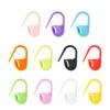 100PCS/200PCS Small Yarn Marker Color Marker Small Pin Fail-Proof Fastener Plastic Locator Buckle Colorful Paper Clip